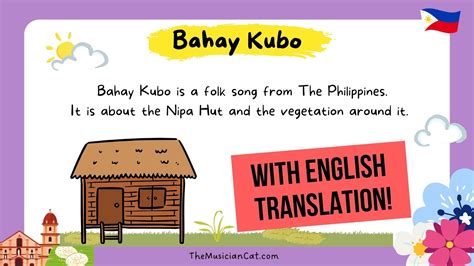 Bahay Kubo Filipino Folk Song Pinoy Animation With Lyrics 2022 Ganool