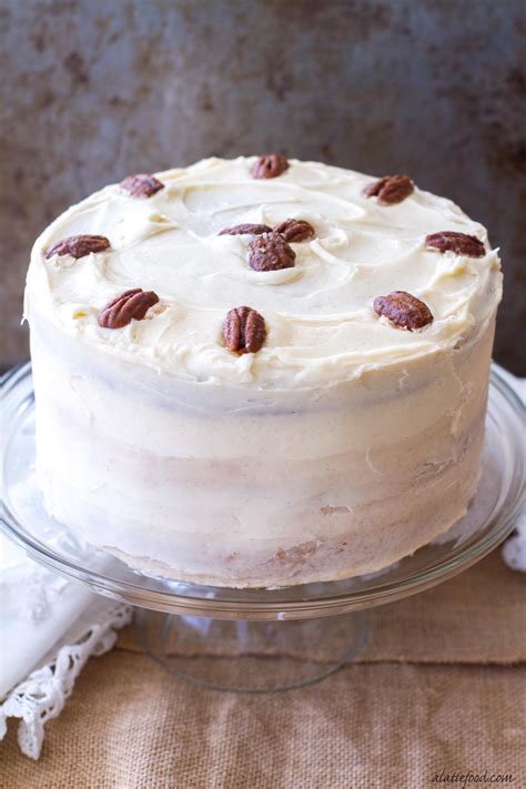 Drop in eggs one at a time, and beat until light and fluffy. Maple Cream Cake