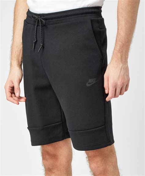 Lyst Nike Tech Fleece Shorts In Black For Men