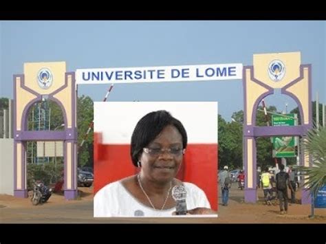 Ce site est 100% made in africa et vous propose ses nombreux. Université de Lomé: Le point avec la Vice présidente ...
