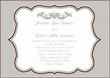 Invitation Frame Template Pictures