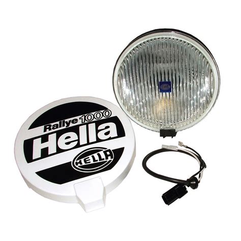 Stc7643 Hella Rallye 1000 Single Round Lamp