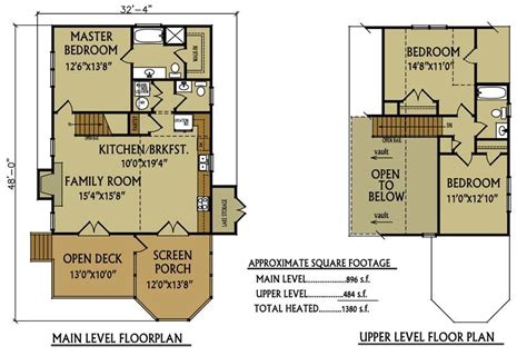 4 bedroom cabin floor plans. Small Cabin Floor Plan - 3 Bedroom Cabin by | Cabin floor ...