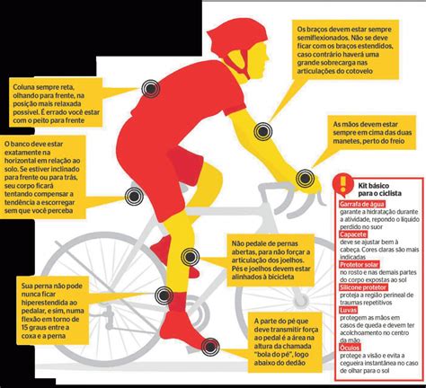 Em Relação Ao Ciclista é Correto Afirmar Que