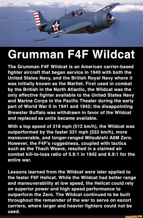 Grumman F4f Wildcat The Grumman F4f Wildcat Is An American Carrier