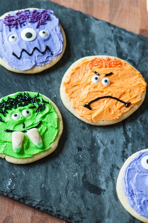 Halloween Monster Sugar Cookies Megs Everyday Indulgence
