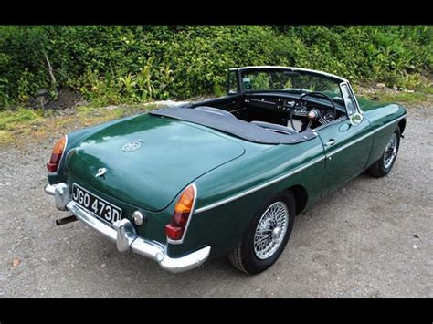 Mgb Roadster Green Classic And Sports Car Auctioneers