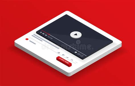 Youtube Play Button Stock Illustrations 2076 Youtube Play Button