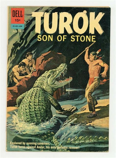 Turok Son Of Stone Dell Gold Key 28 1962 GD 2 5 Dell Comic