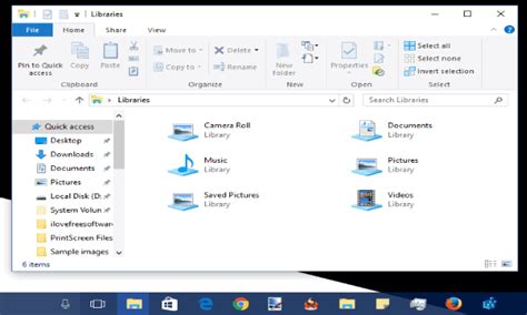 How To Pin Libraries Folder To Taskbar In Windows 10