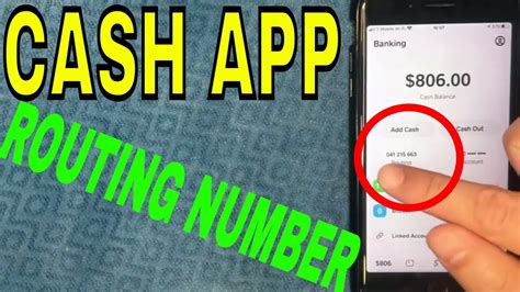 How To Find Routing Number On Cash App 🔴 Youtube