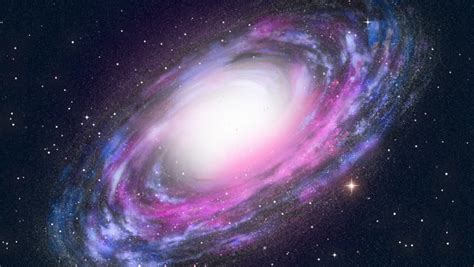 Spiral Galaxy Animation Of Milky Way Stock Footage Video