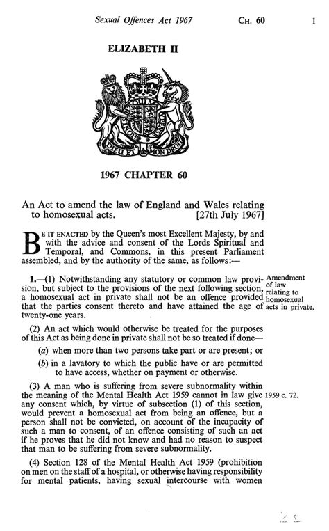 The customs act 1967, in its current form (), consists of 21 parts containing 169 sections and 1 schedule (including 24 amendments). Page:Sexual Offences Act 1967.djvu/2 - Wikisource, the ...