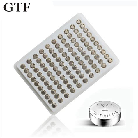 Gtf 100pcslot Ag3 Lr41 Sr41w 392 192 Gp192a Lr736 Button Cell Watch