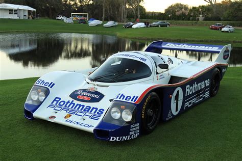 1985 Porsche 962 Race Car Classic Vehicle Racing Germany Le