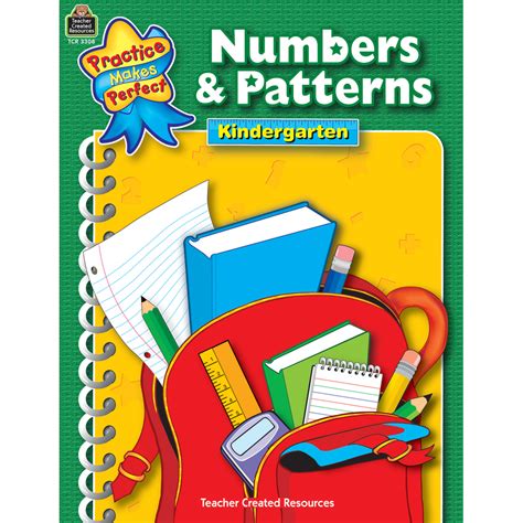 Numbers And Patterns Grade K Tcr3308 Teacher Created Resources
