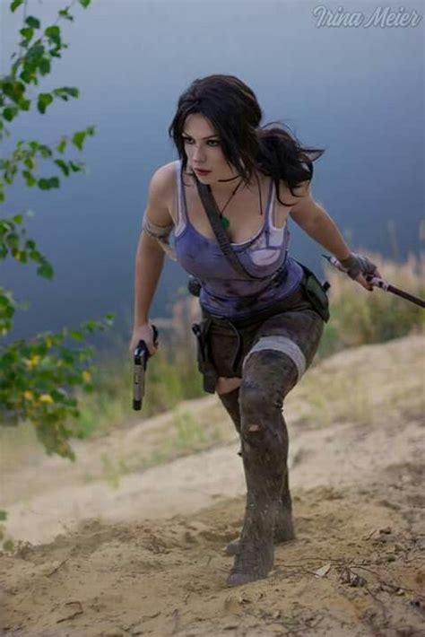 Irina Meier Cosplay Black Cat Cosplay Cosplay Girls Tomb Raider Cosplay Tomb Raider Lara