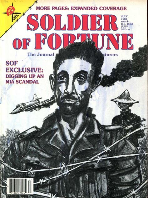 Soldier Of Fortune Magazine July1986 By Brown Robert K Very Good