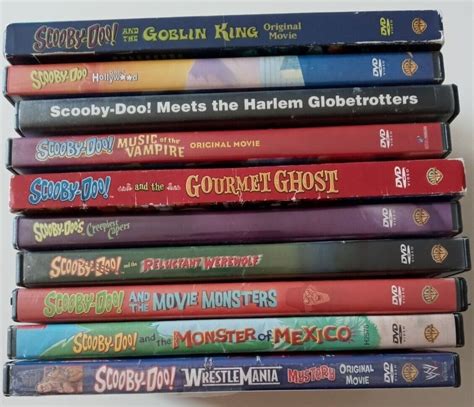 Scooby Doo Lot Of 10 Dvd Animated Movies Grelly Usa