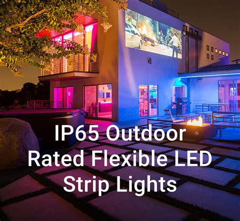Outdoor Led Strip Lights Brightest Weatherproof Strip Lights