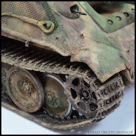 Tiger Ii Tank Destroyer Military Diorama Plastic Models World War