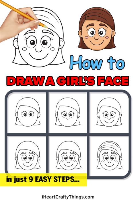 Girl Face Drawing How To Draw A Girl Face Step By Step Atelier Yuwa