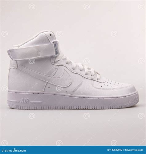Nike Air Force 1 High 07 White Sneaker Editorial Photography Image Of