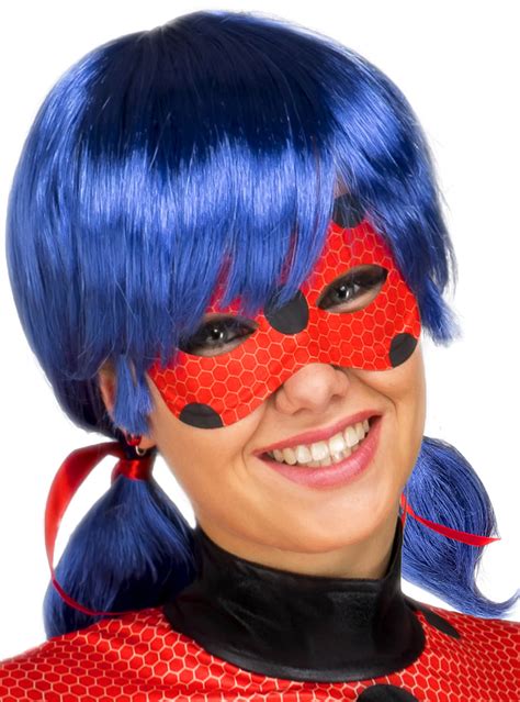 ladybug wig for women miraculous tales of ladybug and cat noir the coolest funidelia