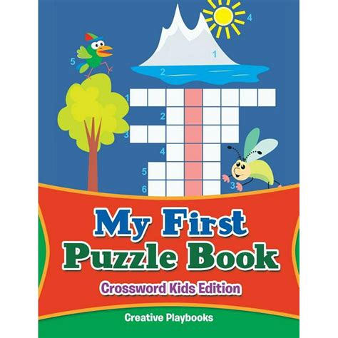My First Puzzle Book Crossword Kids Edition Paperback