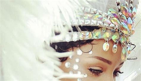 Rihanna Wears Bejeweled Bikini To Barbados Festival [gallery] Rihanna Carnival Rihanna Crop Over