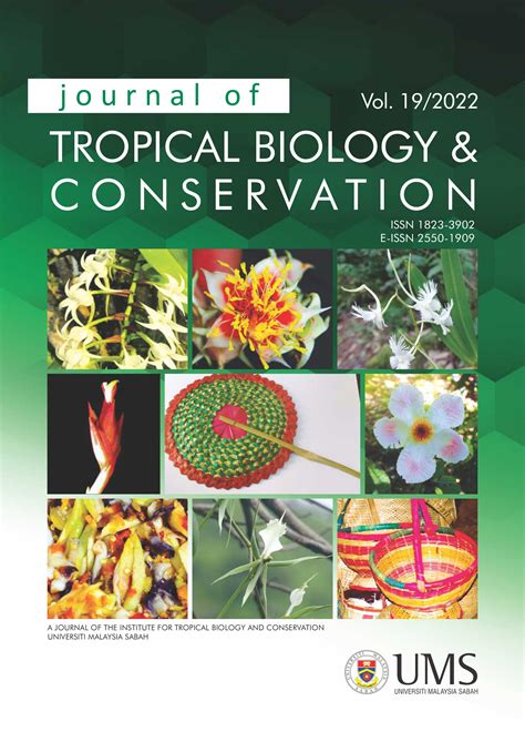 Journal Of Tropical Biology And Conservation Jtbc