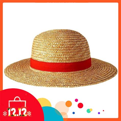 One Piece Adult Luffy Straw Hat Shopee Philippines