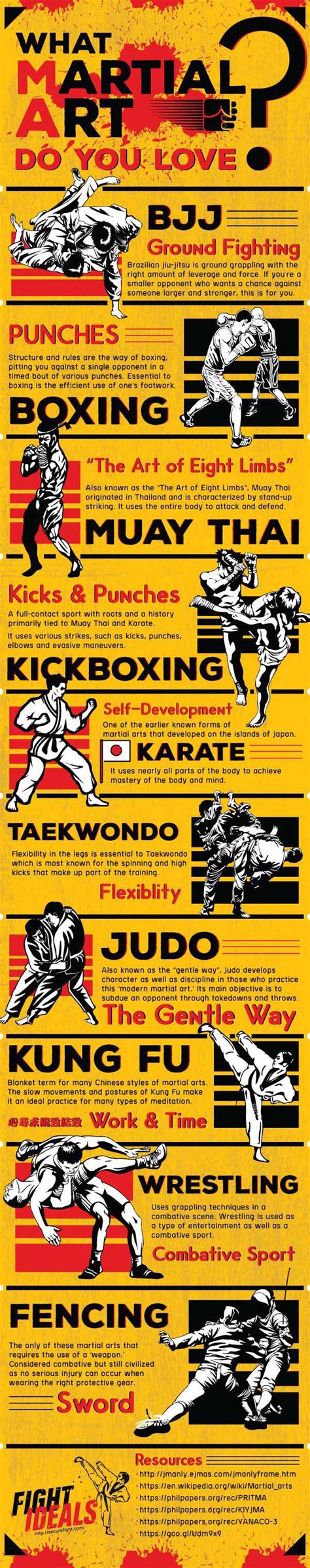 A Introduction Guide To Different Martial Art Styles Rcoolguides