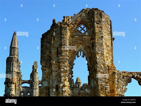 Whitby Abbey Stock Photo Alamy