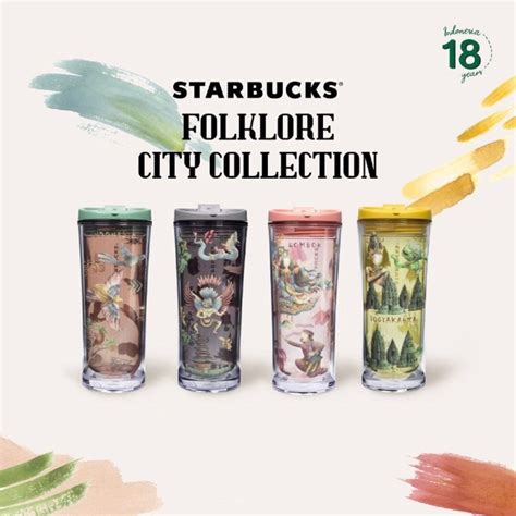 Jual Starbucks Tumbler Indonesian Folklore City 2020 Collection