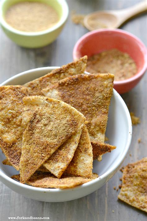 Since doritos are a popular snack choice for youngsters, you should try to switch it for something healthier. Homemade Vegan Doritos - 3 Different Flavors - Fork and Beans