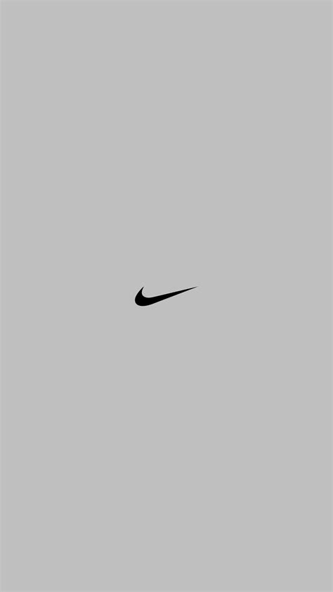 A Black And White Photo Of The Nike Logo