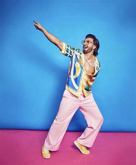 Ranveer Singh Bollywood Capri Pants Indian Actors Style Art Fashion Swag