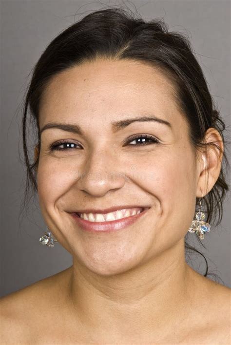 Beautiful Hispanic Woman Stock Photo Image Of Studio