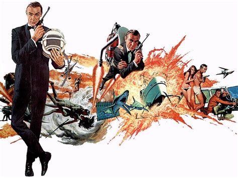 Thunderball 1965 Is The Fourth Spy Film In The James Bond Series