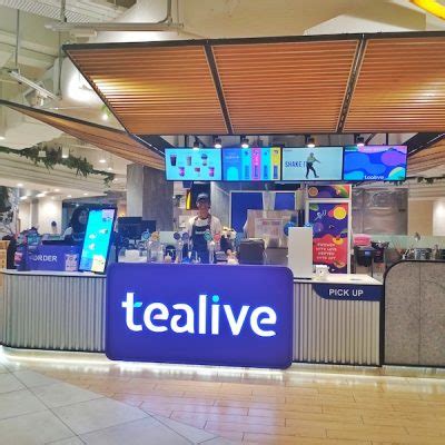 They have a huge guardian store just for makeup and skincare, and another store for other products. Tealive | AEON Mall Taman Maluri
