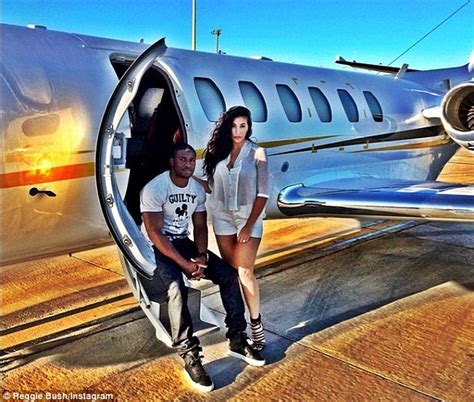 Kim Kardashians Ex Reggie Bush Leaves Ibiza With Wife Lilit Avagyan