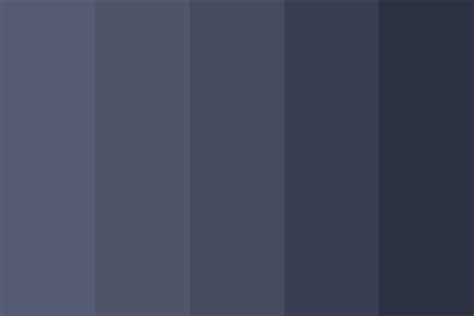 Cool Greys Dark Color Palette