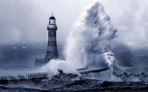 Lighthouse Storm Wallpapers Wallpaper Cave