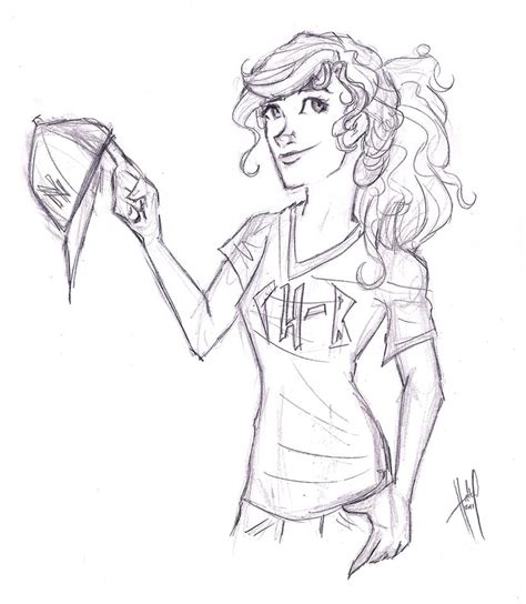 Annabeth Percy Jackson Coloring Pages Coloring Pages