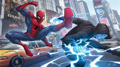 Electro Marvel Comics Spider Man The Amazing Spider Man 2 Wallpaper Resolution1920x1080 Id