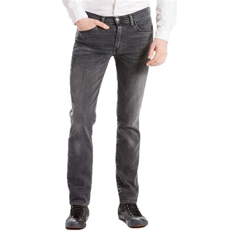 Levis 511 Slim Fit Denim Jeans Headed East Warp Stretch Grey 04511
