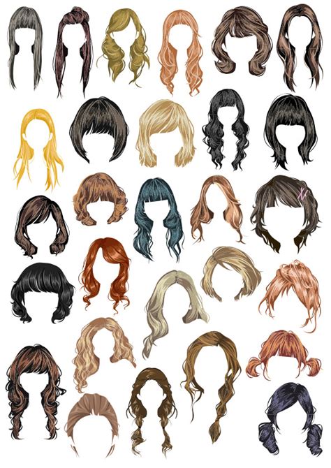 Hair Vector Free Download At Collection Of Hair
