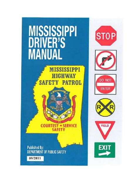 Mississippi Drivers Manual Mississippi Drivers Handbook Traffic