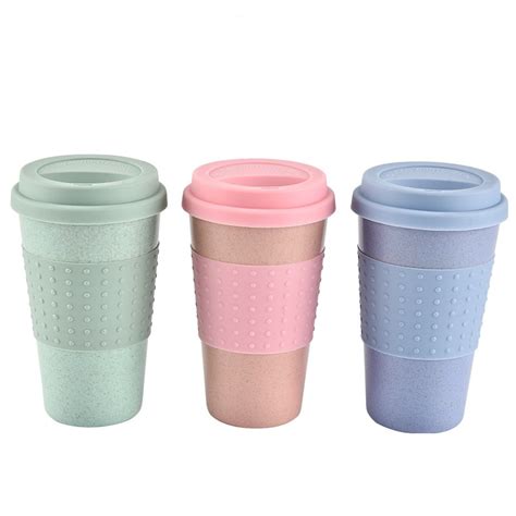 Reusable Coffee Cup With Straw Asobu Compact Café Coffee Cup With